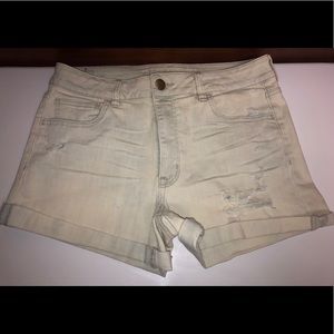 NWOT AEO Hi Rise Sz 14 jean shorts